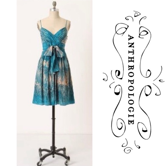 Anthropologie Dresses & Skirts - Lil for Anthropologie Caballo Falls Silk Dress 286